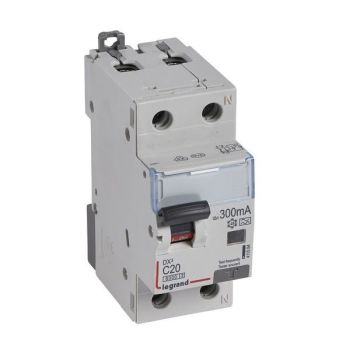 Legrand 411084 DX3 C20A 1P+N 6KA 300MA A FI/LS-Schalter (411084)
