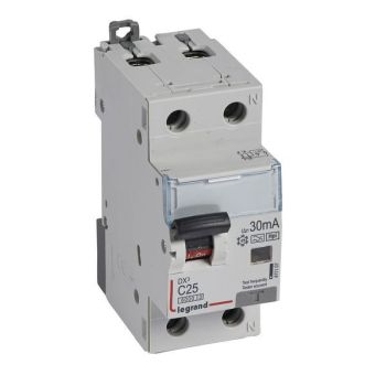 Legrand 411107 DX3 C25 1+N 6KA30MA A-HPI FI/LS-Schalter (411107)
