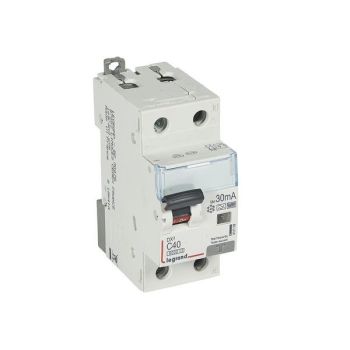 Legrand 411109 DX3 C40 1+N 6KA30MA A-HPI FI/LS-Schalter (411109)