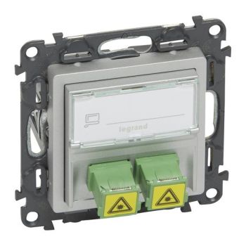 Legrand 753330 VLIFE SC/APC AL Glasfasersteckdose (753330)