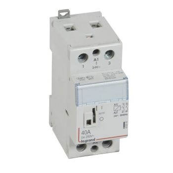 Legrand 412515 CX3 24V 40A 2S M.HD Installationsschütz (412515)