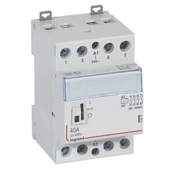 Legrand 412518 CX3 24V 40A 4S M.HD Installationsschütz (412518)