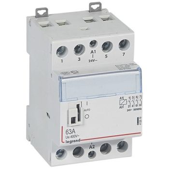 Legrand 412519 CX3 24V 63A 4S M.HD Installationsschütz (412519)