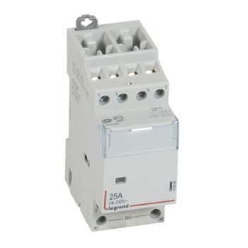 Legrand 412509 CX3 24V 25A 2O+2S O.HD Installationsschütz (412509)