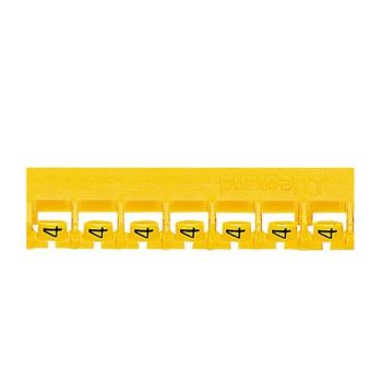 Legrand 037806 MEMOCAB 4" gelb Kennzeichnungssystem (037806)"