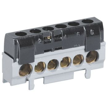 Legrand 004816 schwarz 6POL Klemmleiste (004816)
