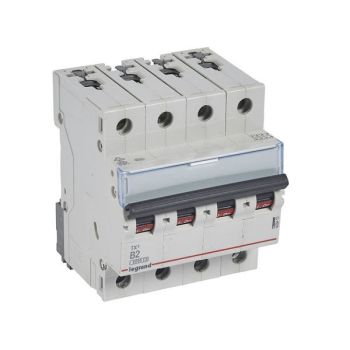 Legrand 403410 TX3 B2A 4P 6KA 4M Leitungsschutzschalter (403410)