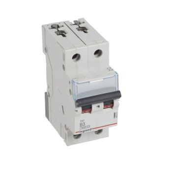 Legrand 403381 TX3 B3A 2P 6KA 2M Leitungsschutzschalter (403381)