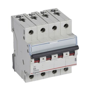 Legrand 403412 TX3 B4A 4P 6KA 4M Leitungsschutzschalter (403412)