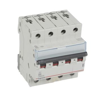 Legrand 403413 TX3 B6A 4P 6KA 4M Leitungsschutzschalter (403413)