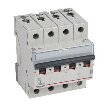Legrand 403555 TX3 C2A 4P 6KA 4M Leitungsschutzschalter (403555)