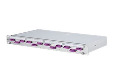 METZ/BTR OpDAT PA splice 12xSC-D violett OM4 grau Patchfeld (150227BB12-E)