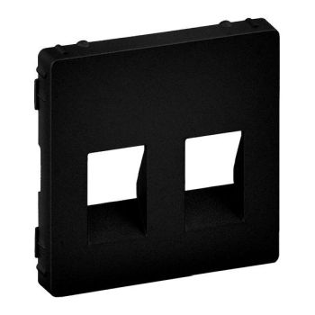 Legrand Valena Life f.Lautsprecherdose 2-f.sw Abdeckung (756372)