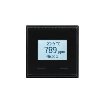 Elsner KNX AQS/TH-UP Touch CH tiefschwarz KNX-Sensor (70643)