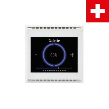 Elsner Cala Touch KNX TH 3.x CH reinweiß Raum-Controller (70811)