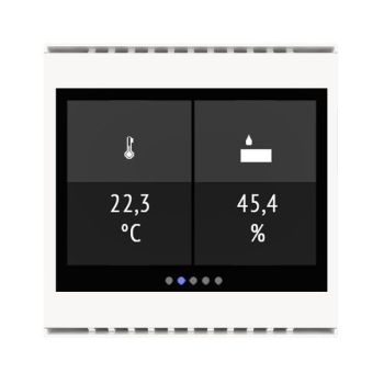 Elsner Cala Touch KNX TH 3.x reinweiß RAL9010 Raum-Controller (70810)