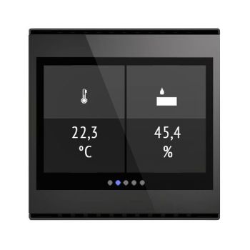 Elsner Cala Touch KNX TH 3.x tiefschwarz Raum-Controller (70812)