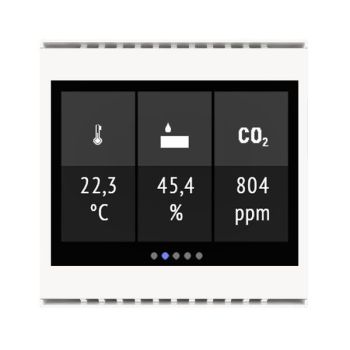 Elsner Cala Touch KNX AQS/TH 3.x reinweiß Raum-Controller (70820)