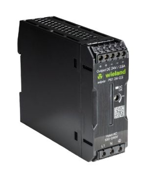 Wieland wipos PS1 24-2,5 1phasig 24VDC 2,5A Schaltnetzteil (81.000.6520.0)