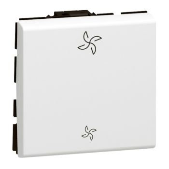Legrand Mosaic Ventilator 10A SL antiba ulltraws Wechselschalter (077027L)
