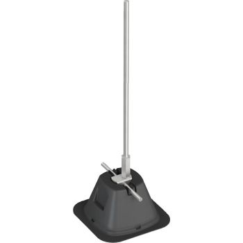 Pröpster mit Sockel Alu 10mm 1,0m 2 kg Fangspitze (103 125)