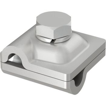 Pröpster Alu D:8mm m.Schraube V2A Materialst. 4mm Multi-Klemme (1276)