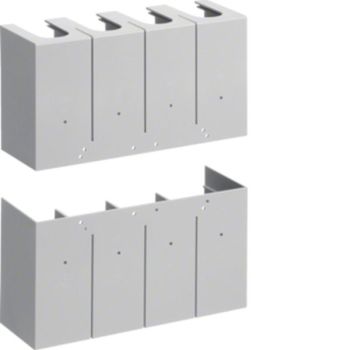 Hager HYE022H h1000 4polig lang Klemmenabdeckung (HYE022H)