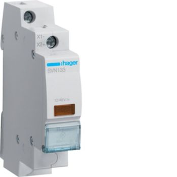 Hager SVN133 orange 12+48V AC+DC 1PLE LED Leuchtmelder (SVN133)