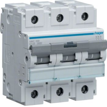 Hager HMC399 3polig C125A 4,5M 15kA Leitungsschutzschalter (HMC399)