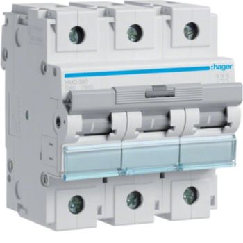 Hager HMD380 3polig D80A 4,5M 15kA Leitungsschutzschalter (HMD380)
