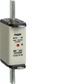 Hager LNH1040MK NH1C gG 500V 40A Iso-Griff NH-Sicherungseinsatz (LNH1040MK)