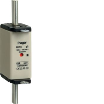 Hager LNH1063MK NH1C gG 500V 63A Iso-Griff NH-Sicherungseinsatz (LNH1063MK)