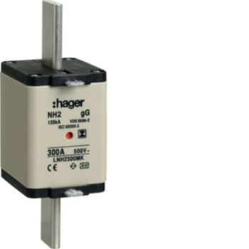 Hager LNH2300MK NH2 gG 500V 300A Iso-Griff NH-Sicherungseinsatz (LNH2300MK)