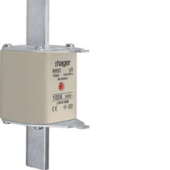 Hager LNH3100M NH3C gG 500V 100A K-Melder NH-Sicherungseinsatz (LNH3100M)