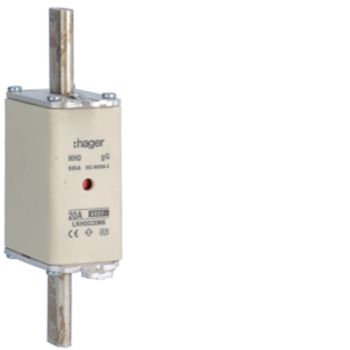Hager LNH0020M6 NH0 gG 690V 20A K-Melder NH-Sicherungseinsatz (LNH0020M6)