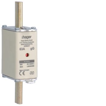 Hager LNH0063M6 NH0 gG 690V 63A K-Melder NH-Sicherungseinsatz (LNH0063M6)