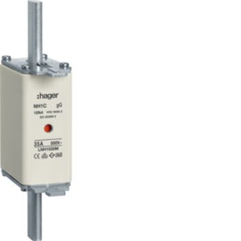 Hager LNH1035M NH1C gG 500V 35A K-Melder NH-Sicherungseinsatz (LNH1035M)