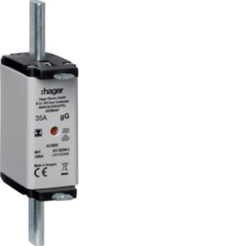 Hager LNH1035MK NH1C gG 500V 35A Iso-Griff NH-Sicherungseinsatz (LNH1035MK)
