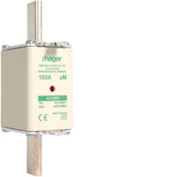 Hager LNH1160M6A NH1 aM 690V 160A K-Melder NH-Sicherungseinsatz (LNH1160M6A)