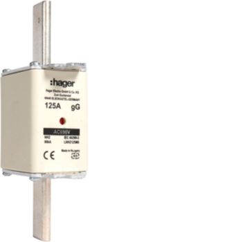 Hager LNH2125M6 NH2 gG 690V 125A K-Melder NH-Sicherungseinsatz (LNH2125M6)