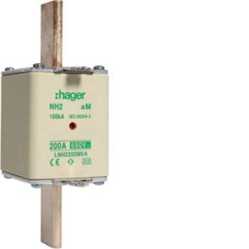 Hager LNH2200M6A NH2 aM 690V 200A K-Melder NH-Sicherungseinsatz (LNH2200M6A)