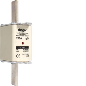 Hager LNH2250M6 NH2 gG 690V 250A K-Melder NH-Sicherungseinsatz (LNH2250M6)