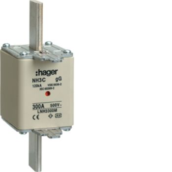 Hager LNH3300M NH3C gG 500V 300A K-Melder NH-Sicherungseinsatz (LNH3300M)