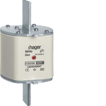 Hager LNH40455M4T NH4a gTr 400V 315kVA 455A M NH-Sicherungseinsatz (LNH40455M4T)