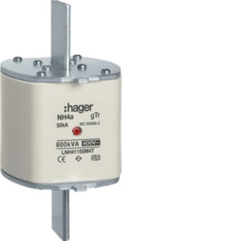Hager LNH41155M4T NH4a gTr 400V 800kVA 1155A NH-Sicherungseinsatz (LNH41155M4T)