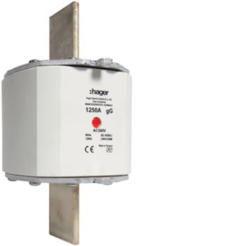 Hager LNH41250M NH4a gG 500V 1250A M-Melder NH-Sicherungseinsatz (LNH41250M)