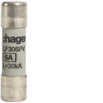 Hager LF306PV für PV 10x38 mm 1000V DC 6A Sicherung (LF306PV)