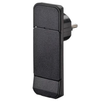 Bachmann Smart Plug schwarz ohne Leitung Flachstecker SCHUKO (933.008)