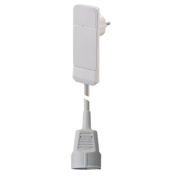 Bachmann Smart Plug weiss mit 3,0m-Leitung Flachstecker SCHUKO (933.011)