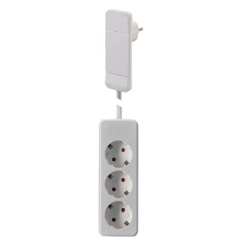 Bachmann Smart Plug weiss mit 1,6m-Leitung Flachstecker SCHUKO (933.015)